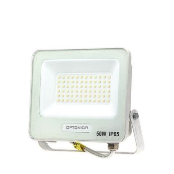 LED prožektorius, baltas, 90Lm/W, 50W, šalta balta šviesa LED prožektorius, baltas, 90Lm/W, 50W, šalta balta šviesa