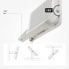 LED prožektorius, baltas, 90Lm/W, 50W, šalta balta šviesa