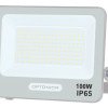 LED prožektorius, baltas, 90Lm/W, 100W, neutrali balta šviesa