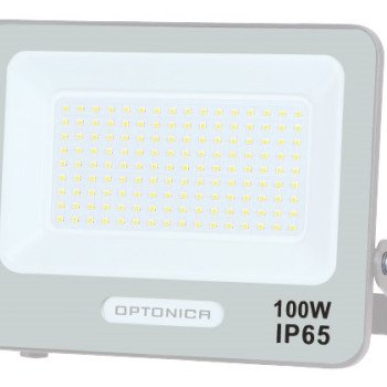 LED prožektorius, baltas, 90Lm/W, 100W, neutrali balta šviesa