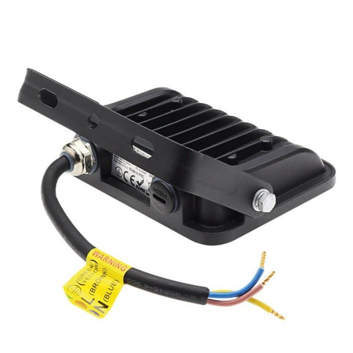LED prožektorius, juodas, 90Lm/W, 20W, neutrali balta šviesa