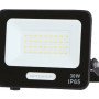 LED prožektorius, juodas, 90Lm/W, 30W, šalta balta šviesa