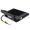 LED prožektorius, juodas, 90Lm/W, 50W, neutrali balta šviesa