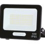 LED prožektorius, juodas, 90Lm/W, 50W, šilta balta šviesa