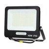 LED prožektorius, juodas, 90Lm/W, 100W, neutrali balta šviesa