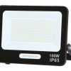 LED prožektorius, juodas, 90Lm/W, 100W, šilta balta šviesa