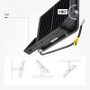 LED prožektorius, juodas, 90Lm/W, 150W, šalta balta šviesa