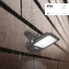 LED prožektorius, juodas, 90Lm/W, 150W, šalta balta šviesa