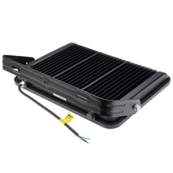 LED prožektorius, juodas, 90Lm/W, 300W, neutrali balta šviesa