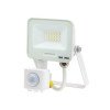 LED prožektorius, baltas, PIR jutiklis, 10W, 120°, šalta balta šviesa LED prožektorius, baltas, PIR jutiklis, 10W, 120°, šalta balta šviesa