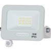 LED prožektorius, baltas, PIR jutiklis, 10W, 120°, neutrali balta šviesa