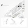 LED prožektorius, baltas, PIR jutiklis, 50W, 120°, neutrali balta šviesa