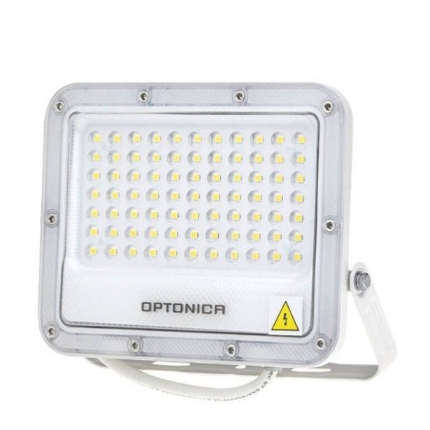 LED prožektorius, baltas, 100Lm/W, 50W, šalta balta šviesa