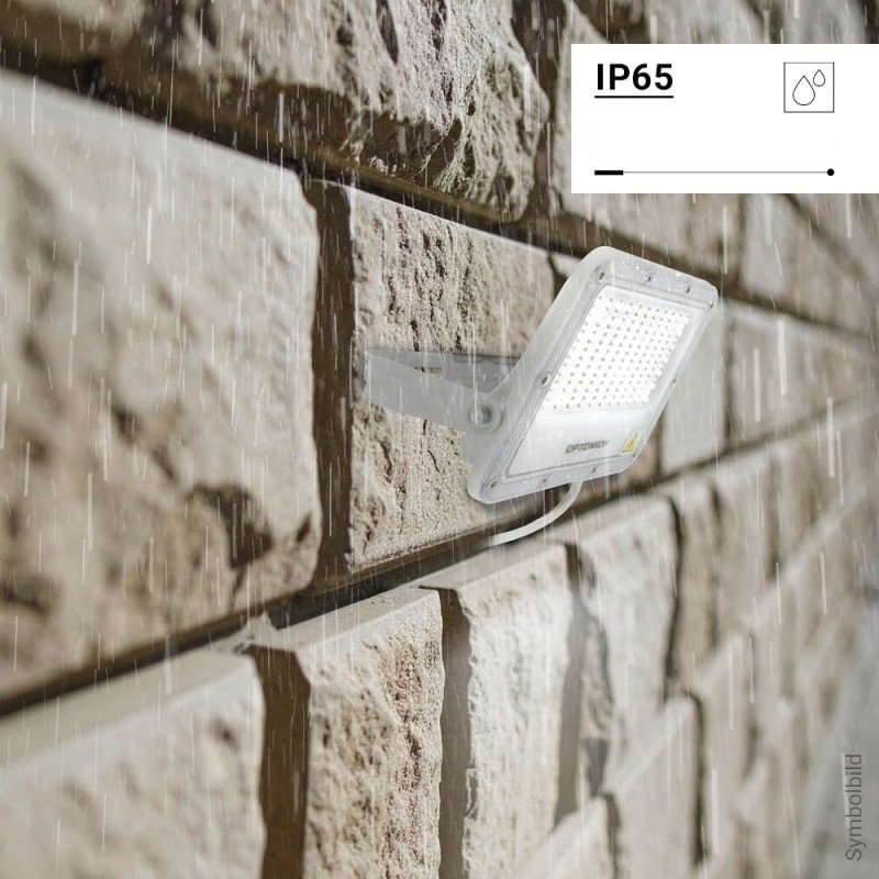 LED prožektorius, baltas, 100Lm/W, 50W, neutrali balta šviesa
