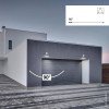 LED prožektorius, juodas, 100Lm/W, 10W, šalta balta šviesa