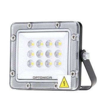 LED prožektorius, juodas, 100Lm/W, 10W, šilta balta šviesa LED prožektorius, juodas, 100Lm/W, 10W, šilta balta šviesa