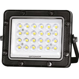 LED prožektorius, juodas, 100Lm/W, 20W, šalta balta šviesa