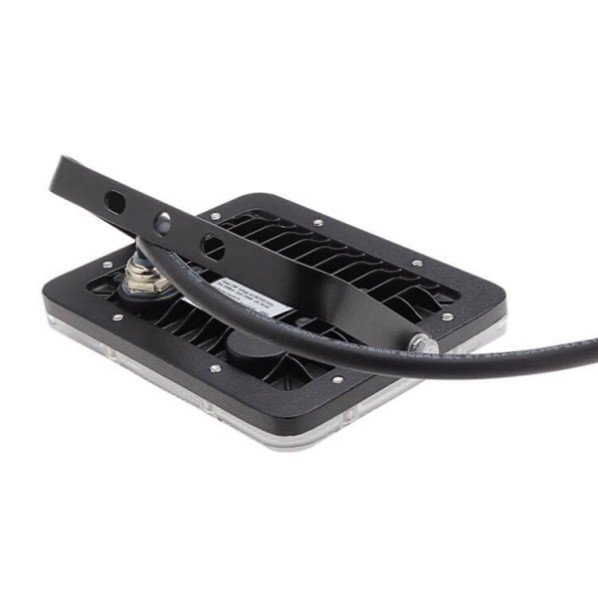 LED prožektorius, juodas, 100Lm/W, 20W, šilta balta šviesa LED prožektorius, juodas, 100Lm/W, 20W, šilta balta šviesa