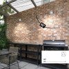 LED prožektorius, juodas, 100Lm/W, 20W, šilta balta šviesa LED prožektorius, juodas, 100Lm/W, 20W, šilta balta šviesa