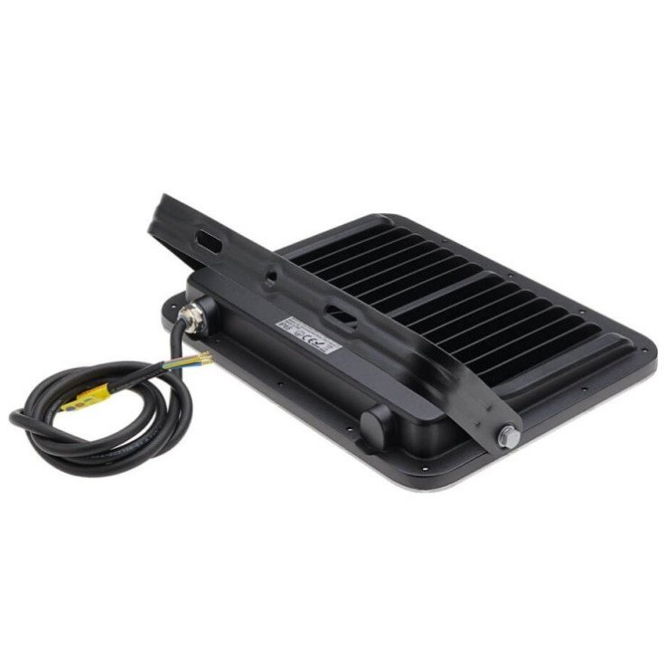 LED prožektorius, juodas, 100Lm/W, 100W, šalta balta šviesa LED prožektorius, juodas, 100Lm/W, 100W, šalta balta šviesa