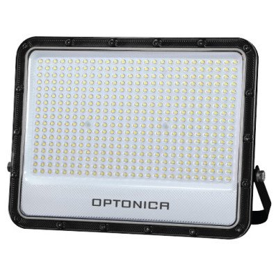 LED prožektorius, juodas, 140Lm/W, 400W, šalta balta šviesa