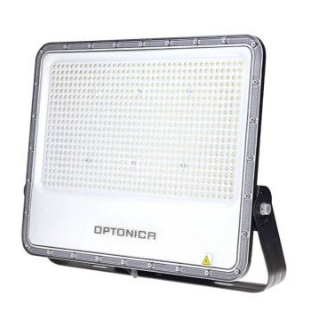 LED prožektorius, juodas, 140Lm/W, 400W, šalta balta šviesa