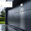 LED prožektorius, juodas, 140Lm/W, 400W, šalta balta šviesa