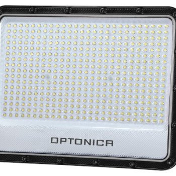 LED prožektorius, juodas, 140Lm/W, 400W, neutrali balta šviesa