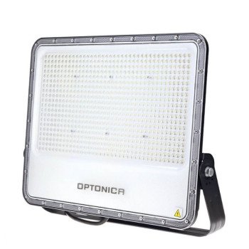 LED prožektorius, juodas, 140Lm/W, 500W, šalta balta šviesa
