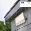 LED prožektorius, juodas, 140Lm/W, 500W, neutrali balta šviesa