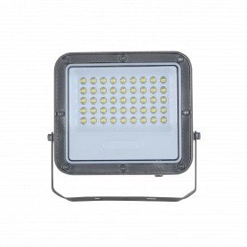 LED prožektorius, pilkas, 100Lm/W, 30W, neutrali balta šviesa