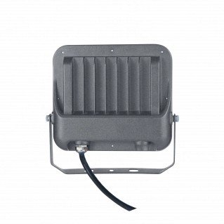 LED prožektorius, pilkas, 100Lm/W, 30W, neutrali balta šviesa