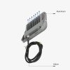 LED prožektorius, pilkas, 100Lm/W, 50W, neutrali balta šviesa