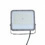 LED prožektorius, pilkas, 100Lm/W, 100W, šalta balta šviesa