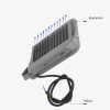 LED prožektorius, pilkas, 100Lm/W, 100W, neutrali balta šviesa