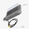 LED prožektorius, pilkas, 100Lm/W, 150W, neutrali balta šviesa
