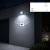 LED prožektorius, pilkas, 100Lm/W, 150W, neutrali balta šviesa