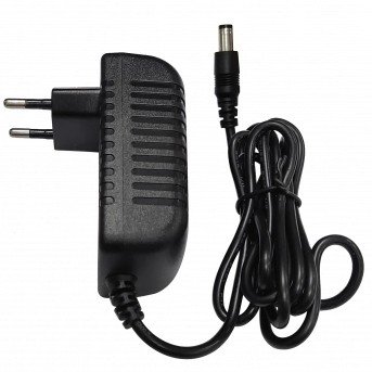 LED juostos maitinimo šaltinis, 12V, 24W, IP44, su 220V kištuku