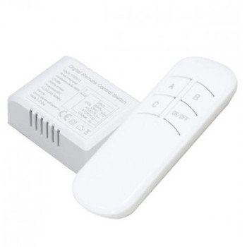 LED maitinimo valdiklis, 3 kan., 200W, su pulteliu