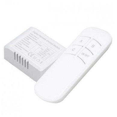 LED maitinimo valdiklis, 3 kan., 200W, su pulteliu
