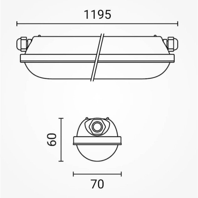 LED šviestuvas, 40W, vandeniui atsparus, 120cm, sujungiamas, šalta balta šviesa LED šviestuvas, 40W, vandeniui atsparus, 120cm, sujungiamas, šalta balta šviesa