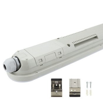 LED šviestuvas, 40W, vandeniui atsparus, 120cm, sujungiamas, neutrali balta šviesa LED šviestuvas, 40W, vandeniui atsparus, 120cm, sujungiamas, neutrali balta šviesa