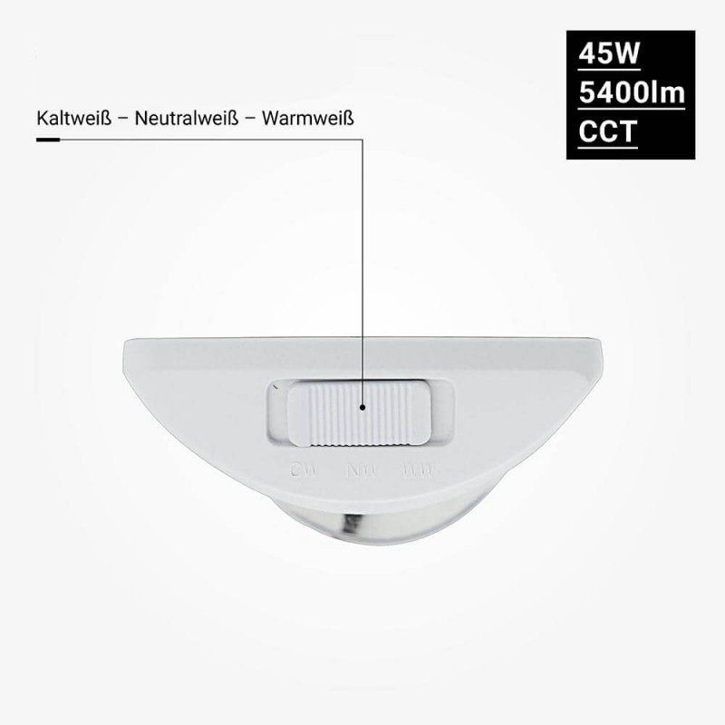 LED salės šviestuvas, 45W, IP20, CCT šviesa, 150cm LED salės šviestuvas, 45W, IP20, CCT šviesa, 150cm
