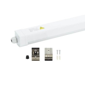 LED šviestuvas, 48W, neutrali balta šviesa, IP65, sujungiamas