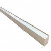 LED linijinis šviestuvas, 38W, geltonas/šampano, CCT šviesa LED linijinis šviestuvas, 38W, geltonas/šampano, CCT šviesa