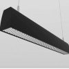 LED linijinis šviestuvas, 38W, juodas, CCT, juodo korio gaubtas