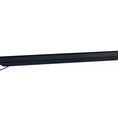 LED linijinis šviestuvas, 38W, juodas, CCT, juodo korio gaubtas