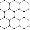 LED korys (hexagon), 8HEX, 280W, šalta balta šviesa