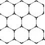 LED korys (hexagon), 8HEX, 280W, šalta balta šviesa