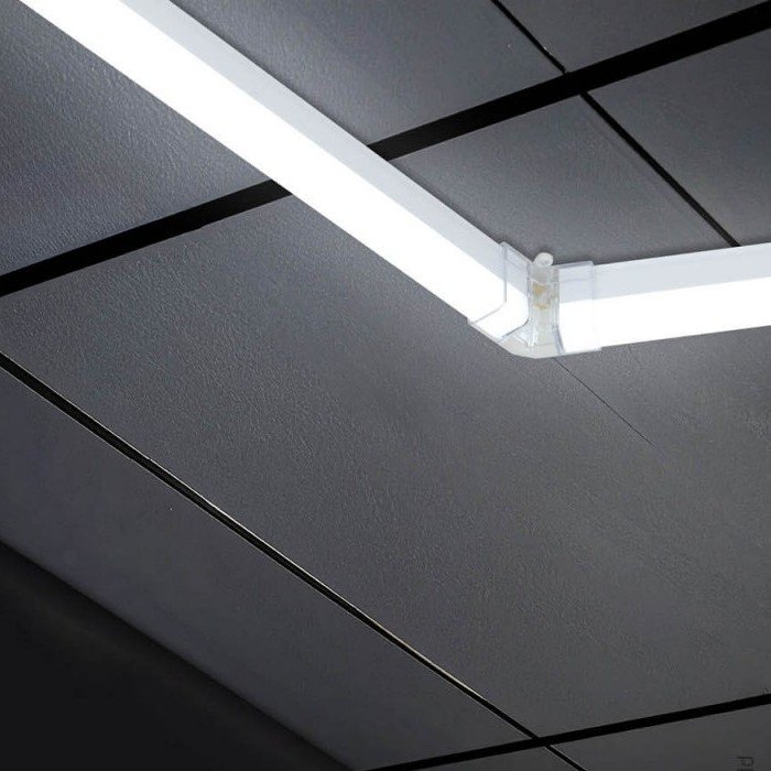 LED korys (hexagon), 11HEX, 385W, šalta balta šviesa